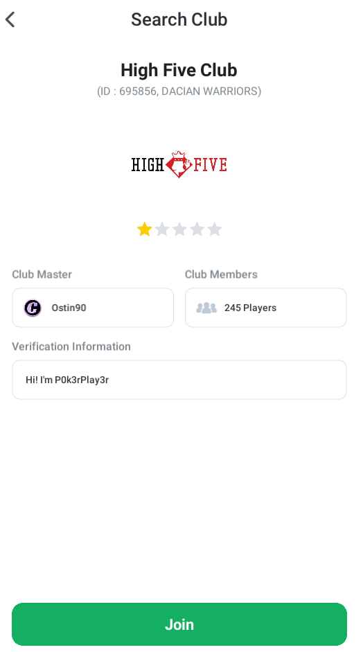 Join Club