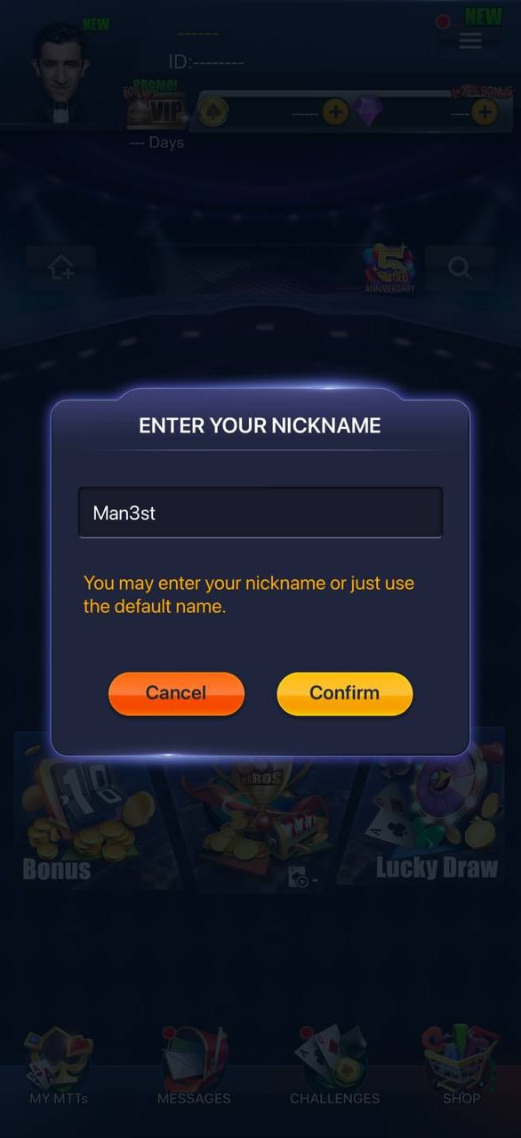 Set Nickname