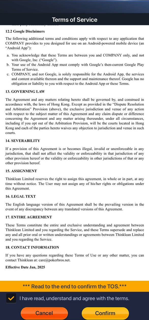 Accept Terms